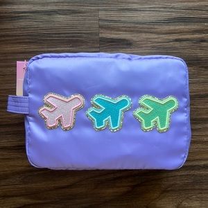 NWT Stoney clover target large pouch with airplane patches